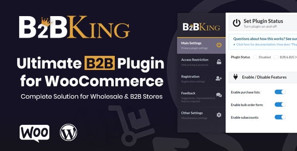 B2BKing - лучший плагин WooCommerce для B2B и оптовой торговли