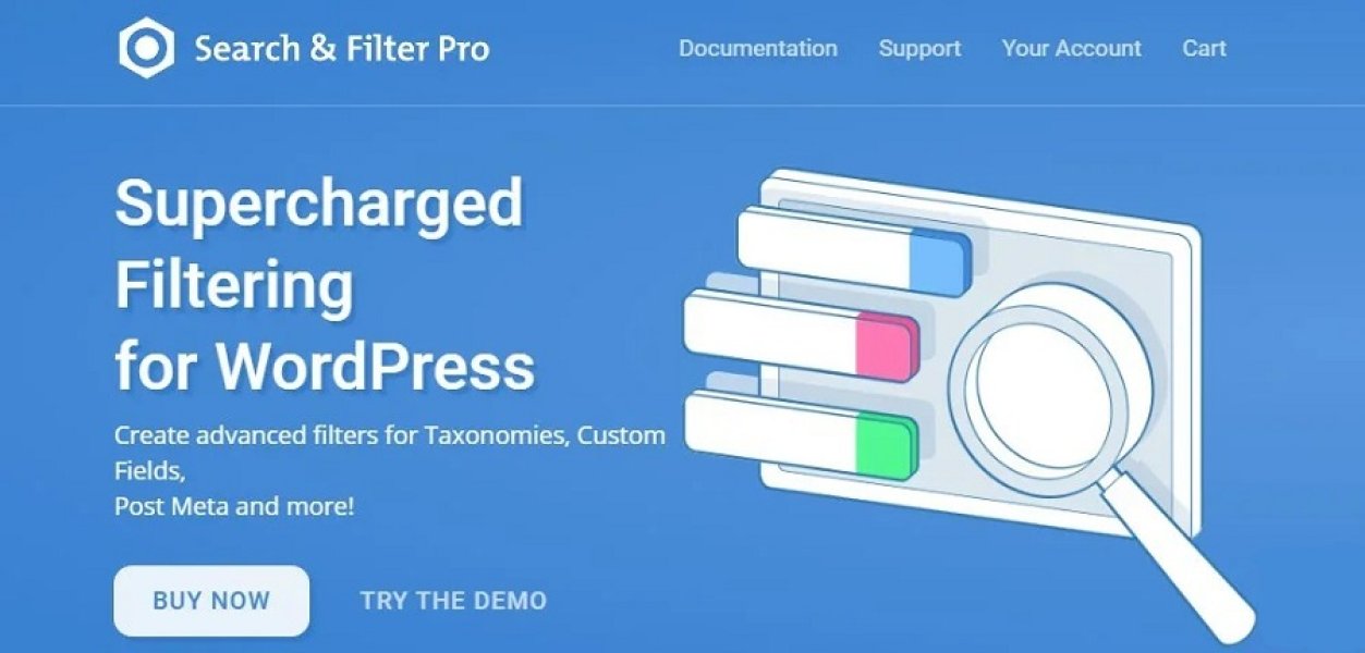 Search & Filter Pro — плагин для фильтрации и поиска на WordPress