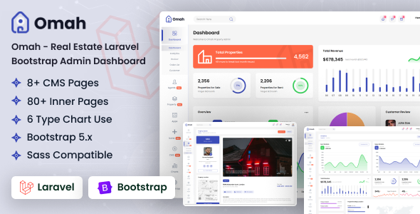 Omah — мощная панель управления для недвижимости на Laravel