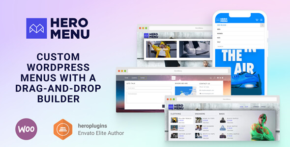 Hero Mega Menu - плагин мега-меню WordPress