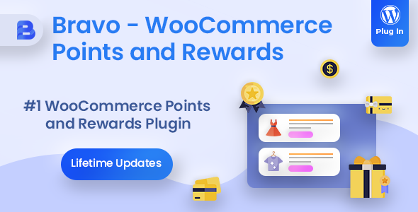 Bravo — система бонусных баллов и наград для WooCommerce
