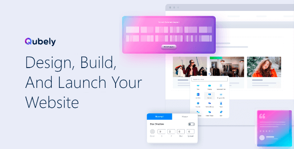 Qubely Pro - пользовательские блоки WordPress Gutenberg