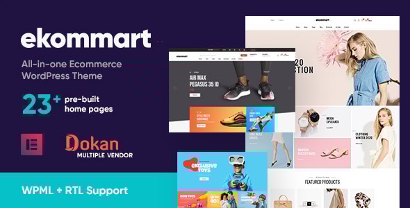 ekommart — тема WordPress для электронной коммерции