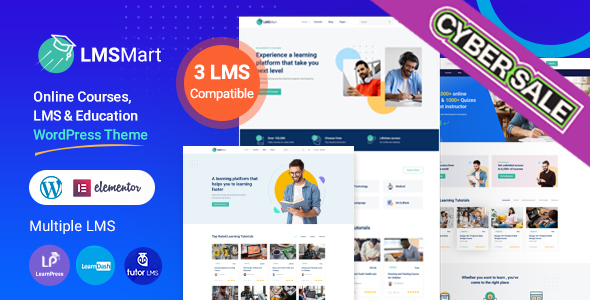 LMSmart — тема для образовательных платформ на WordPress