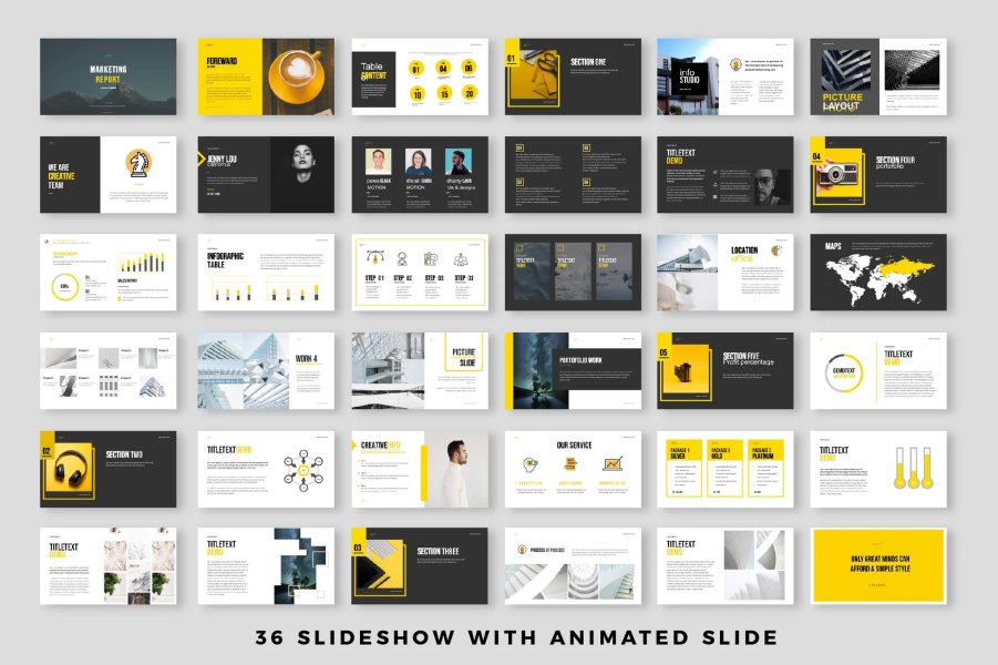 Шаблон PowerPoint Simple Presentation — простота и эффективность в одном решении