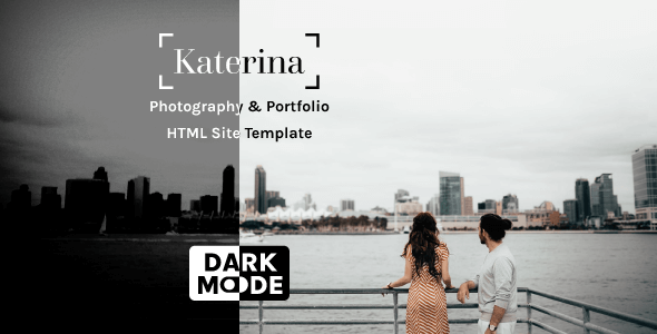 Katerina – премиум шаблон для портфолио фотографа
