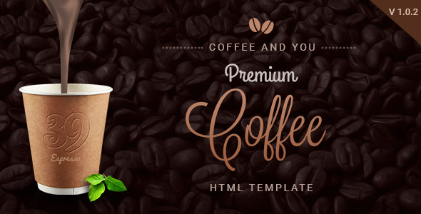 Coffee Shop – HTML-шаблон для ресторанов и кафе