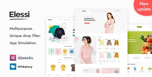 Elessi — WooCommerce AJAX тема для WordPress