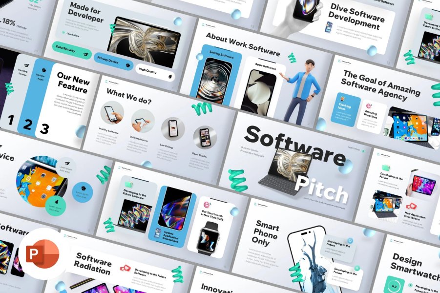 Шаблон презентации программного обеспечения