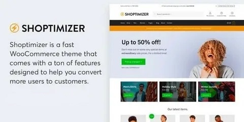 Shoptimizer – самая быстрая тема WooCommerce для WordPress