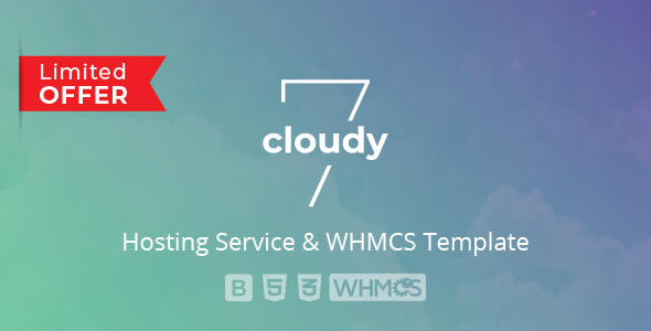 Cloudy 7 – HTML5/CSS3-шаблон для хостинг-сервисов и WHMCS