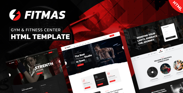 Fitmas - HTML шаблон для спортзалов и фитнес центров