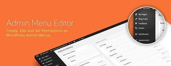 Admin Menu Editor Pro — редактор меню админ-панели WordPress