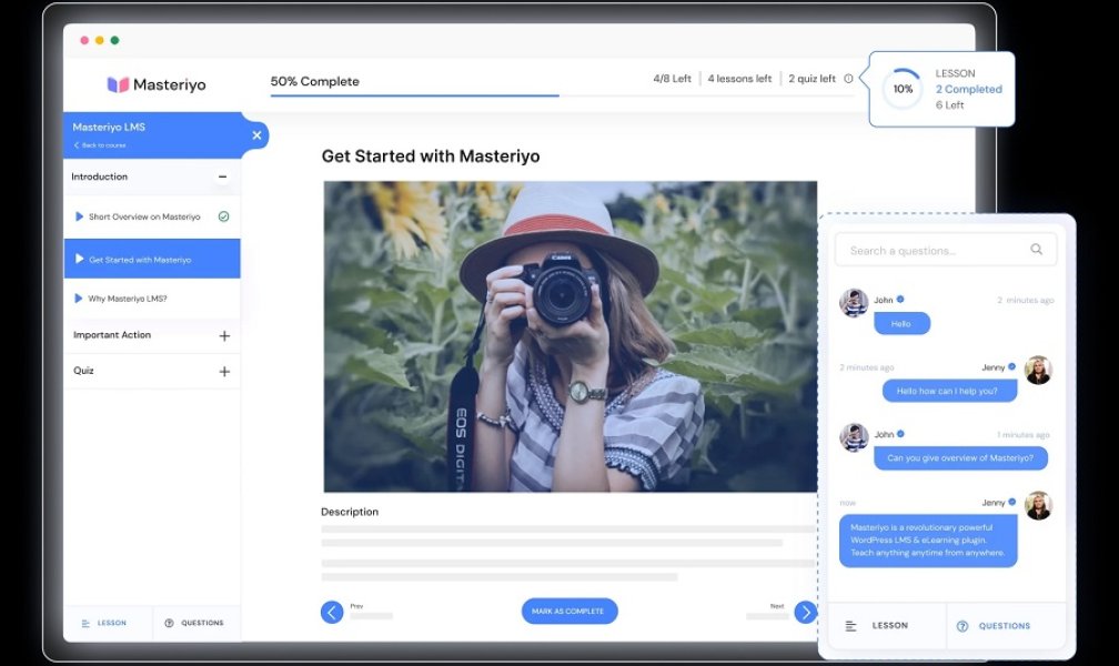 Masteriyo Pro — плагин для создания и продажи онлайн-курсов на WordPress
