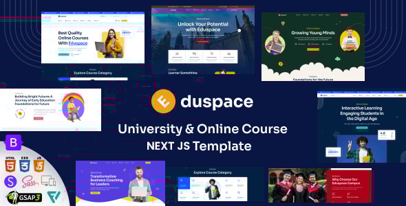 Eduspace — современная экосистема на Next.js 14 для запуска образовательных проектов
