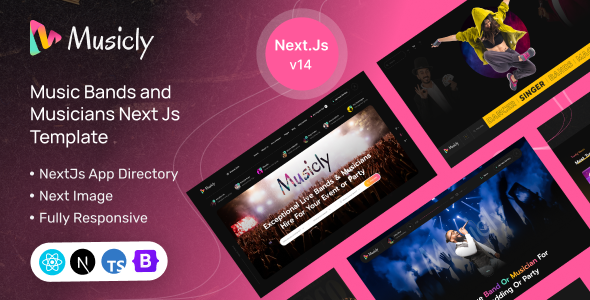 Musicly — профессиональный Next.js фундамент для глобального продвижения музыкантов