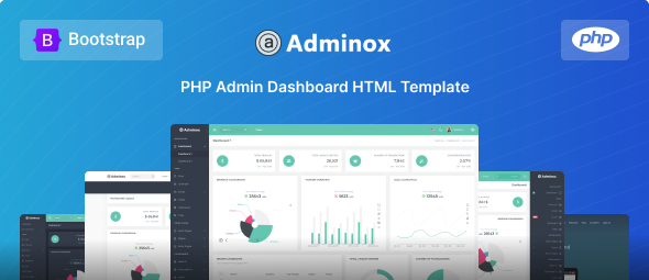 Adminox — PHP-шаблон панели администратора и UI Kit