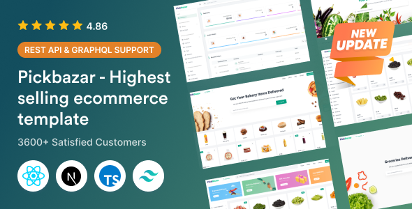PickBazar — шаблон интернет-магазина на React Hooks, Next.js, GraphQL и REST API