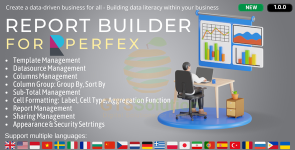 Модуль Report Builder для Perfex CRM — создание кастомизированных отчетов