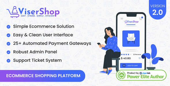 ViserShop — скрипт интернет-магазина на Laravel