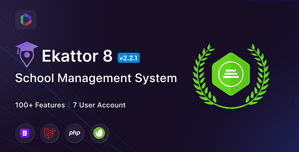 Ekattor 8 — система управления школой (SAAS)