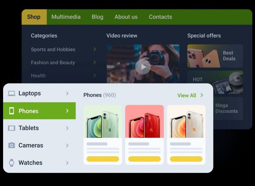 JetMenu — мега-меню для Elementor Page Builder
