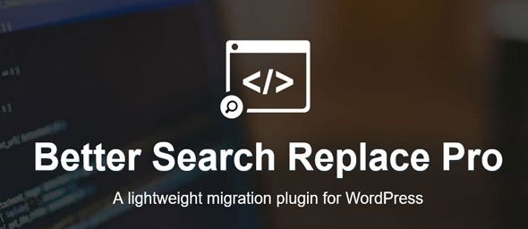 Better Search Replace Pro