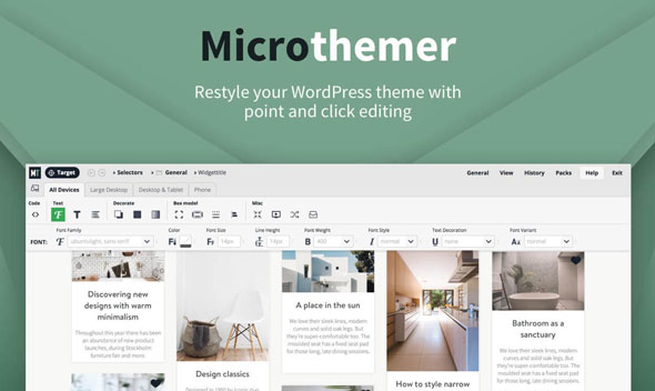 MicroThemer — CSS редактор для WordPress