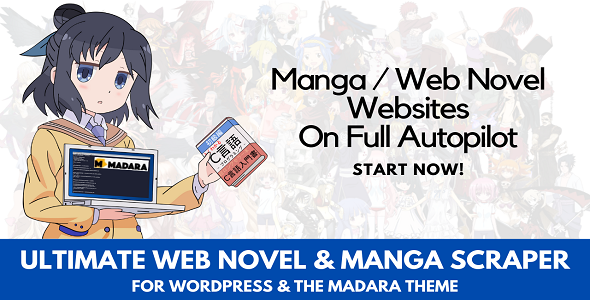 Ultimate Web Novel and Manga Scraper — автопилот для манга и веб-новелл на WordPress