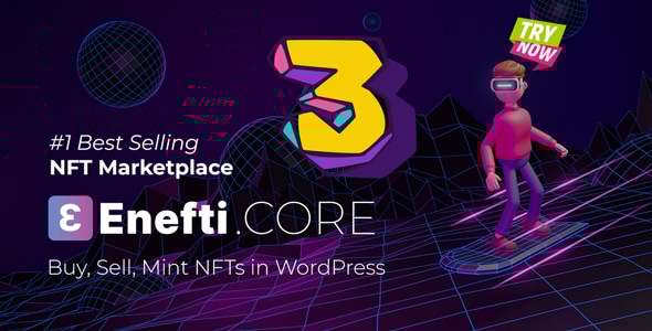 Enefti — мощный плагин для создания NFT-маркетплейса на WordPress