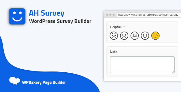 AH Survey — плагин конструктор опросов для WordPress