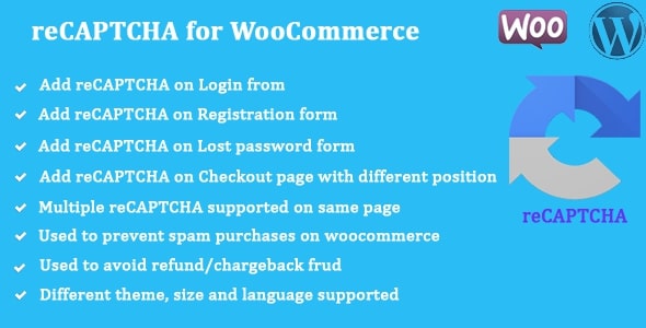 reCAPTCHA for WooCommerce — защита от спама и безопасность для интернет-магазина
