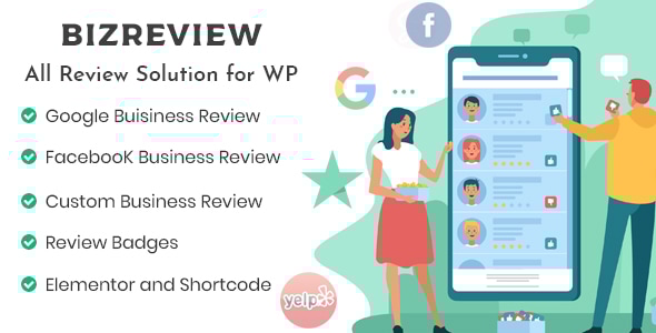 BizReview — плагин для отображения отзывов о бизнесе на WordPress