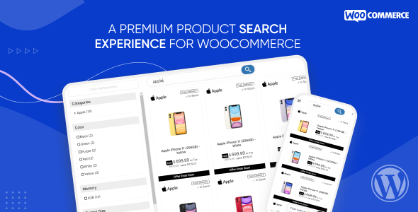 WooSearch — плагин для поиска товаров и фильтров в WooCommerce