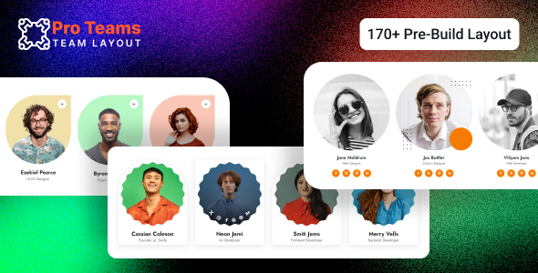 Pro Team — универсальный HTML-шаблон для эффектного представления команды