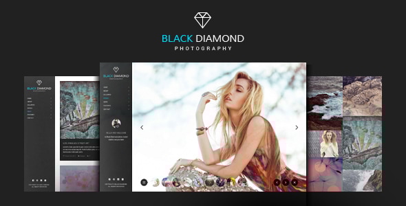 Diamond — HTML-шаблон для премиального портфолио