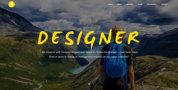Latos — HTML-шаблон для разработки профессионального портфолио