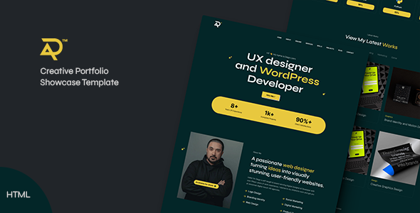 Liam — HTML-шаблон для создания адаптивного портфолио