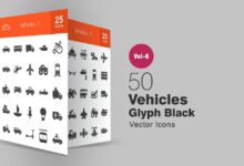 50 svg ikonok transportnyh sredstv