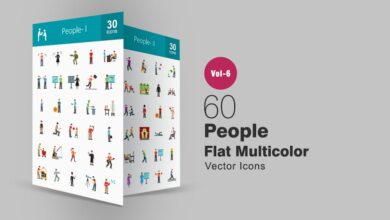 60 mnogocvetnyh svg ikonok s ljudmi