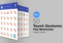 50 mnogocvetnyh svg ikonok s sensornymi zhestami